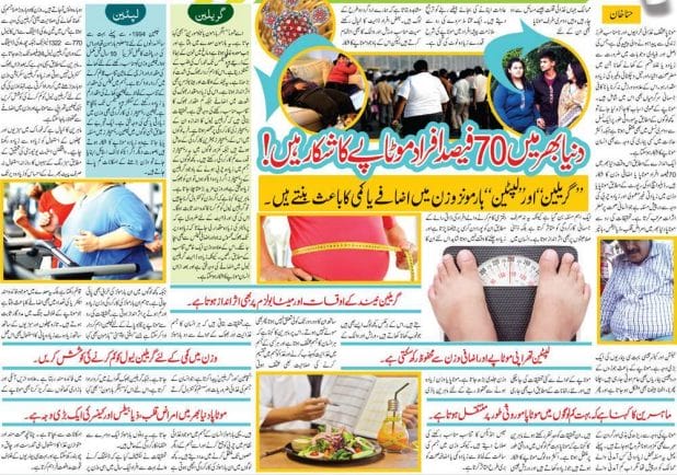 Unusual Weight Loss Tips-New Research (Urdu-English)